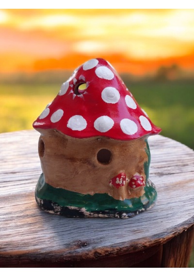 Seramik Mantar Mumluk Karışık-çok Renkli