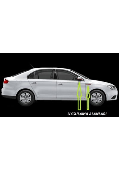 Seat FR Toledo Yan Aynalar Ve Çamurluk Yanı Damla Desen Bıçak Log