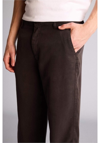 Defacto Premium Beli Lastikli Pantolon H0794ax26spbn339 Kahve-bn339