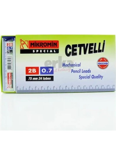 Mikro Min Uç M-750 0.7 Mm Cetvelli 75 Mm - 12 Adet