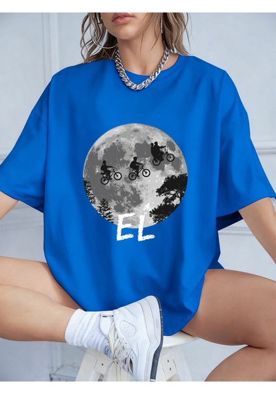 Noıssey Urban Pop Graphic Kadın Tişört Koleksiyonukod 5590 Saks