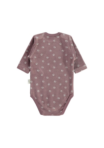 Civil Baby Mini Pati Empirme 1-18 Ay Çıtçıtlı Badi - Kahve 3-6 Ay Kahve