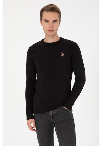U.s. Polo Assn. Erkek Siyah Kazak /triko 50314983-vr046 Siyah