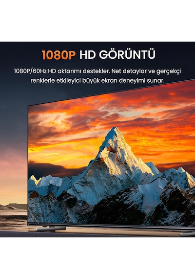 Displayport Dp To Vga Full Hd 60hz Görüntü Video Aktarım Kablosu 1.5 Metre Standart