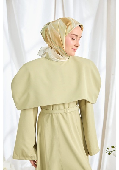 Silk Home %100 Twill İpek Eşarp S545 Yeşil