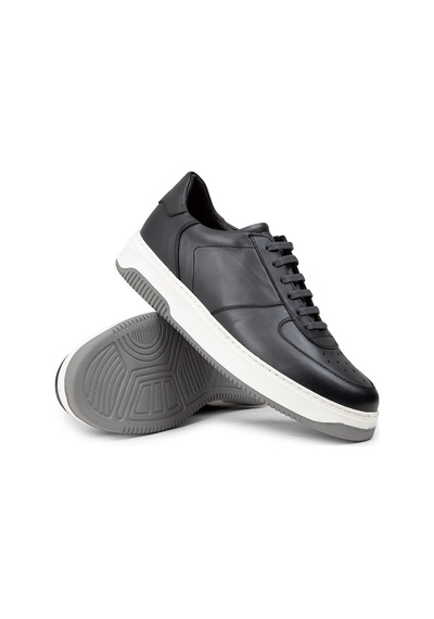 Deery Hakiki Deri Gri Erkek Sneaker Ayakkabı - 01965mgrıe06 Gri