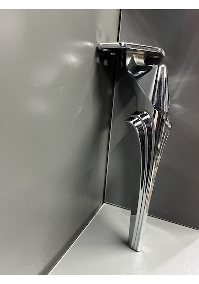 Zeus Metal Ayak 16 Cm Krom Koltuk Sehpa Tv Ünite Komidin Puf Şifonyer Modern Mobilya
