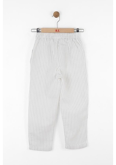 Nk Kids Kız Çocuk Madison Pantolon 58306 Ekru-gri Ekru - Gri