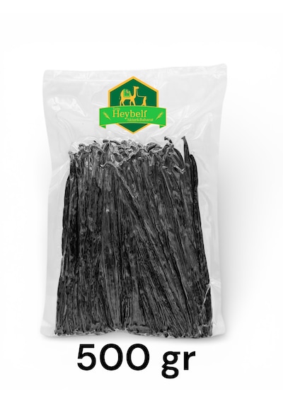 500 Gr Taze 1. Kalite Çubuk Vanilya - Vanilya Çubuğu 16-18 Cm Vakumlu Ambalaj
