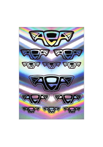 A5 Hologram Sticker 085 Tek Paket Çoklu Sticker Standart