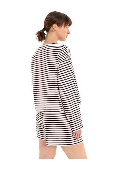 Inguz Stripe %100 Pamuk T-shirt Çizgili