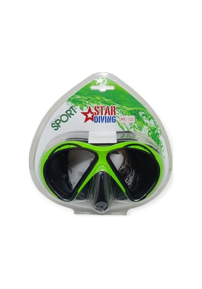 Star Diving Dalış Maskesi Yetişkin - 51701-yeşil