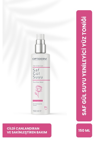 Optiderm Gül Suyu Gözenek Sıkılaştırıcı Aydınlatıcı Ve Arındırıcı
