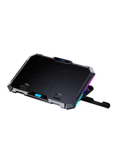 Vortex 8x Fan - 10 Mod Rgb - Lcd Ekran - Fan Ve Yükseklik Kademeli 2x Usb Notebook Soğutucu