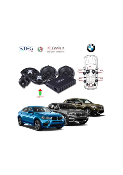 Bmw X1 / X3 / X5 / X6 Seri Özel Steg Full Ses Sistemi Paketi