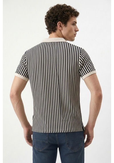 Loft Lf2038533 Erkek Polo Yaka T-shirt Navy