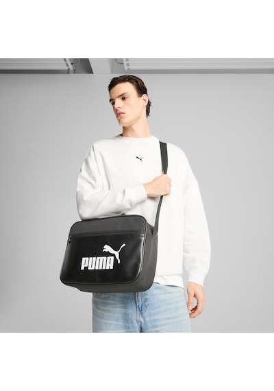 Puma Campus Orta Omuz Çantası 091297 01 Siyah