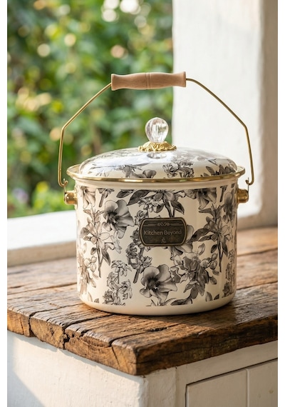 Acar Scottish Garden Emaye Bakraç - 4.5 L Renkli