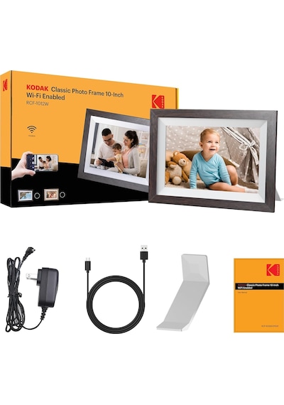 Kodak 10.1 Inc Wifi Dijital Resim Çerçevesi 1280x800 Ips Dokunmatik Ekran