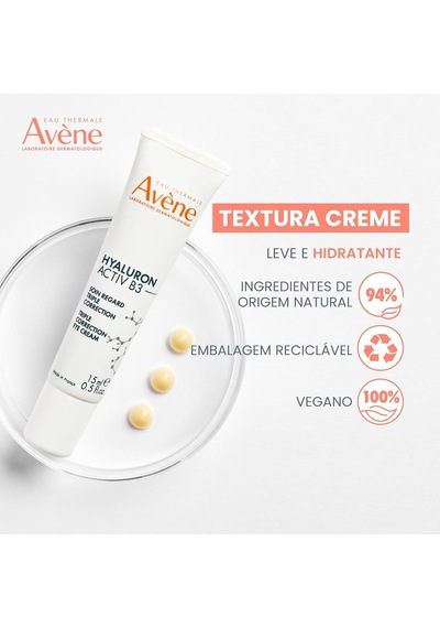 Tr Eau Thermale Avene Hyaluron Activ B3 Hyaluronik Asit Ve Niasinamid Göz Çevresi Kremi Aydınlatıcı Etkili 15 Ml