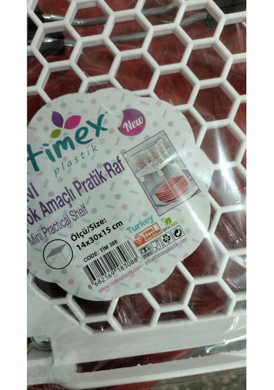 Mutfak Rafı Bardak Düzenleyici Bardak Rafı Dolap İçi Düzenleyici 14x30x15 Royaleks-tim308