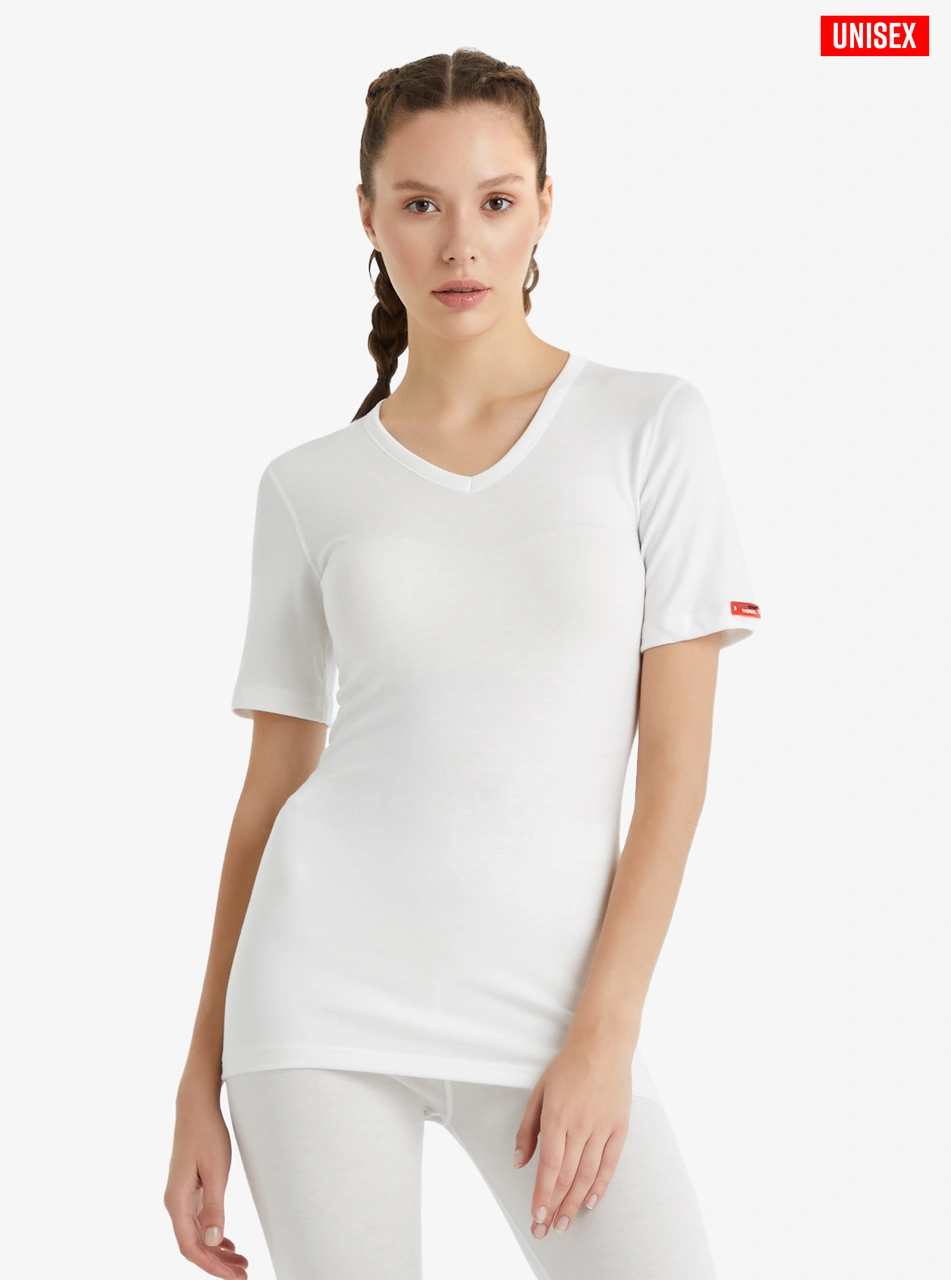 Blackspade Unisex Termal Tişört 2. Seviye 1263 - Beyaz