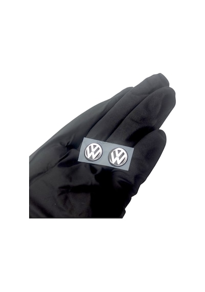 Kendinden Yapışkanlı Volkswagen Logolu 12 Mm Damla Baskılı Anahtarlık Kumanda Amblemi 2 Adet