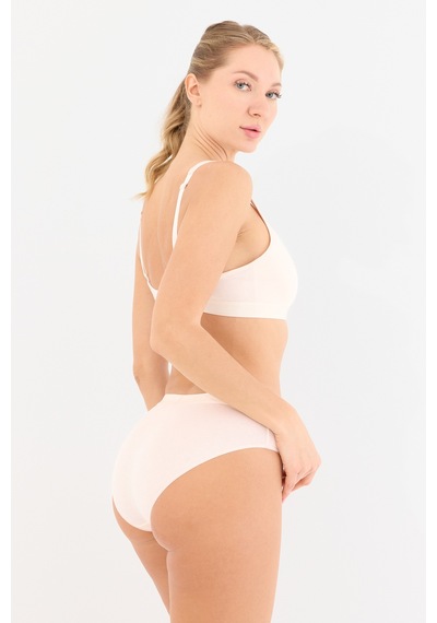 Naphor Touch Pudra Yüksek Bel Slip Külot