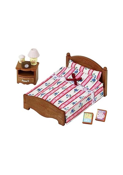 Sylvanian Families Yatak Odası 5019 Abanoz - Beyaz Sylvanian Families Yatak Odası 5019 Abanoz - Beyaz