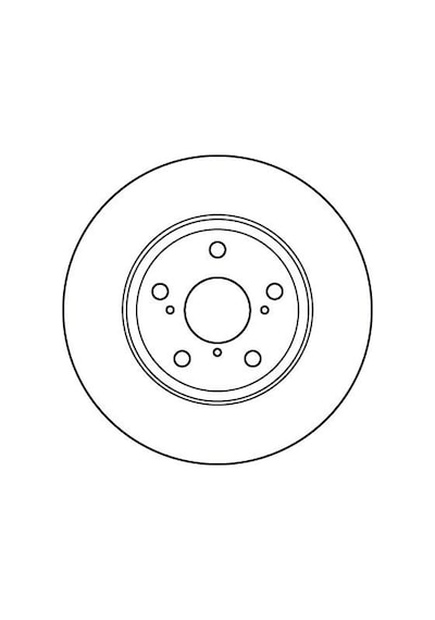 Toyota Uyumlu Avensis Ön Fren Diski 295 mm 2009-2018 TRW