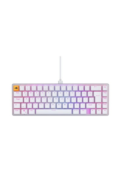 Glorious GMMK2 QTR Beyaz Switch Kablolu RGB Mekanik Oyuncu Klavye