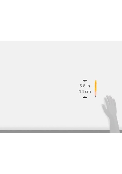 Kurşun Kalem 1.3mm Kalın Gövde Yumuşak Grip Fosforlu Turuncu Çok Renkli