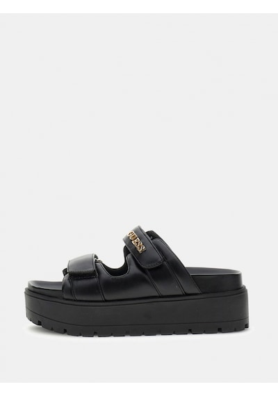 Guess Faxon Kadın Siyah Sandalet Fljfaxele03-black Siyah