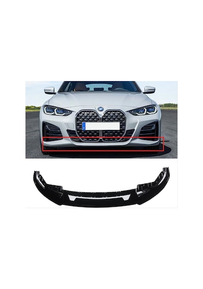 Autogp Bmw G22 Ön Tampon Altı Lip M Performance 2021+ Sm-lp-g26-g22