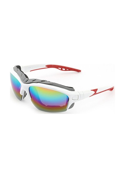 Esrada Kayak Gözlüğü Antifog Ventilli Uv Korumalı Güneş Kar Gözlük Beyaz Gökkuşağı Cam Snowboard Sporu 06 Beyaz