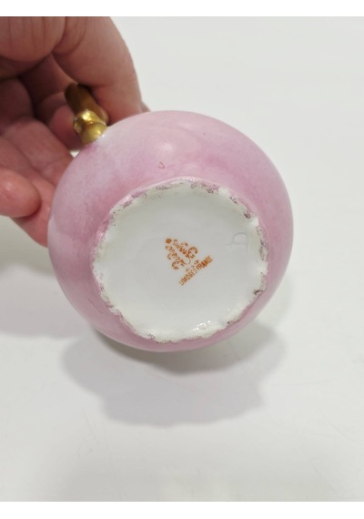 Limoges Minyatür Desen Porselen Sürahi 10cm