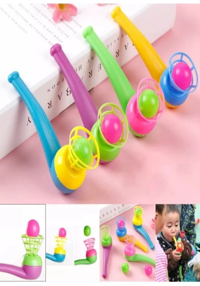 5 Adet Saksafon Top Üfleme Oyunu Eğitici Oyuncak