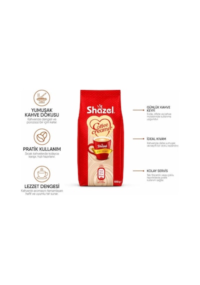 Shazel Kahve Kreması 1000 Gr