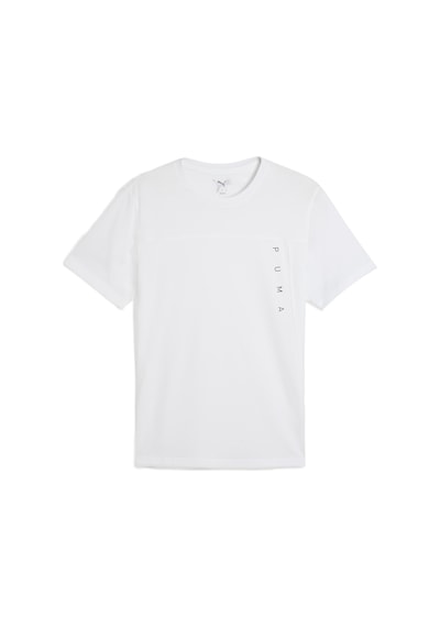 Puma Tad Tech Triblend Tee Erkek Tişört Beyaz