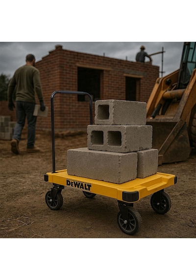 Dewalt Dwt710 200kg Profesyonel Katlanabilir Dört Tekerlekli Yük Ve Paket Taşıma Arabası
