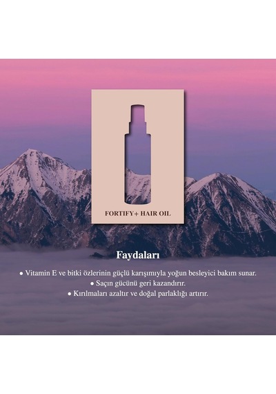 Fortify+ Hair Oil 100 Ml Biotin Series Saç Bakım Yağı 92716224