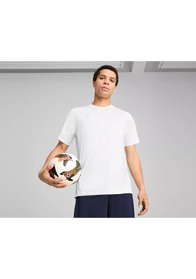 Puma Teamcup Training Jersey Erkek Futbol Tişörtü 65916704 Beyaz Beyaz