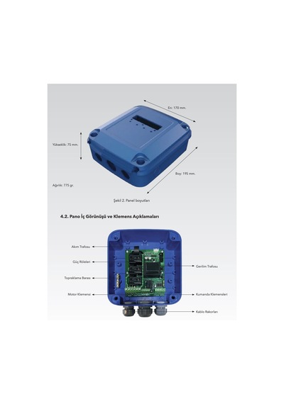 Etna Hydropan2s-aps Tekli Hidrofor/dalgıç Panosu 220v-2,2 Kw