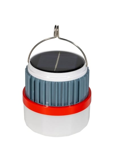 Kba753 Erciyes Solar Kamp Feneri 50w Sarı Işık, 3v 1200mah Batarya, 6-8 Saat Çalışma