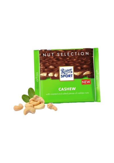 Ritter Sport Çikolata 100 G Kaju 4'li Avantaj Paketi - 4 Adet Tarı
