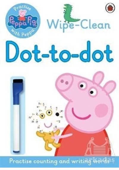 Wipe Clean Dot To Dot - Peppa Pig