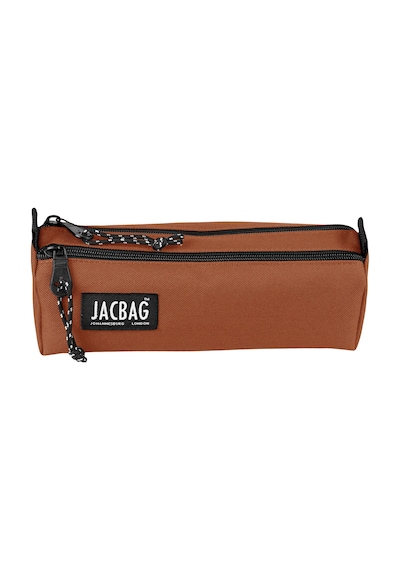 Jacbag Dual Prıme-çift Bölmeli Üçgen Tip Kalem Kutusu Dual Prime-kiremit renkli