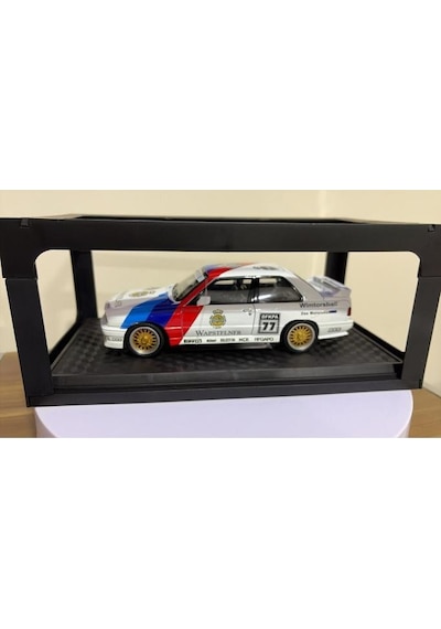 Hobbiez World Bmw M3 E30 Dtm Warsteiner Die-cast Beyaz 1/24 Model Araba