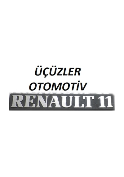 R11 Flash Bagaj Yazisi Renault 11 Yazisi 556726100