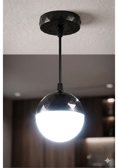 24w Çok Fonksiyonlu Led Top Ampul Takımı ,hem Tavan Askılı Hem Seyyar Fişli Kablolu Set,fişli Taşınabilir Gece Lambası